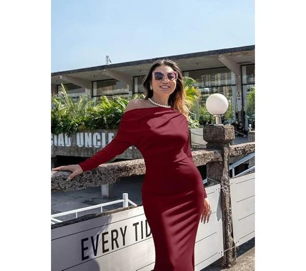 Women's Sleeveless Off Shoulder Bodycon