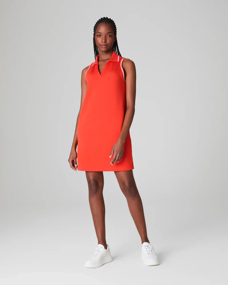 AirEssentials® Pique Polo Tank Dress