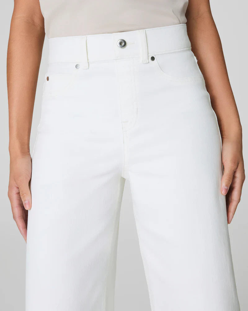 SPANXshape Cropped Wide Leg Jeans