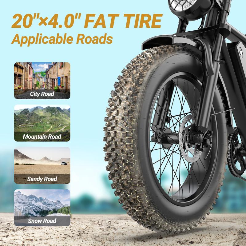 Electric Bike Peak Power 1500W