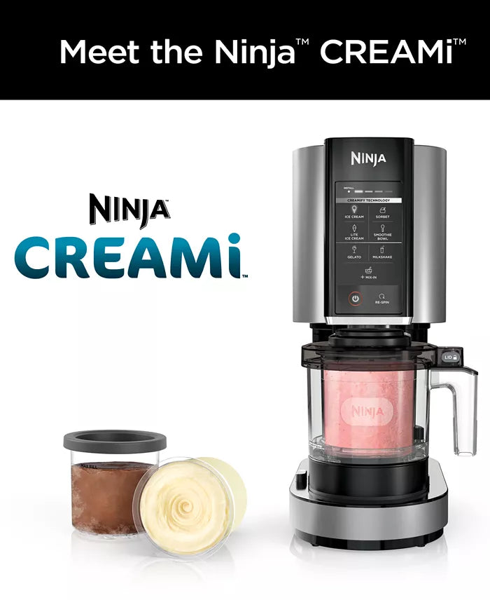 Ninja CREAMi, Ice Cream Maker, 7 One-Touch Programs - NC301