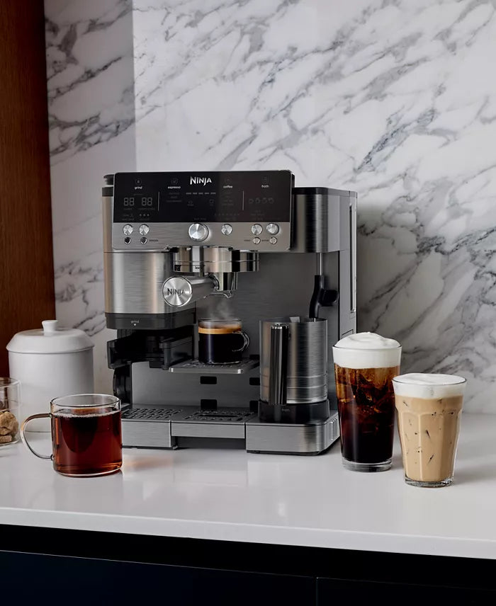 Ninja Luxe™ Café Premier Series 3-in-1 Espresso, Coffee and Cold Brew Machine, ES601