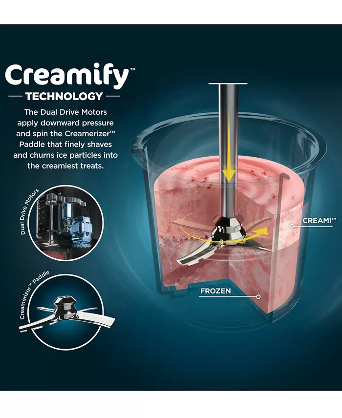 Ninja CREAMi, Ice Cream Maker, 7 One-Touch Programs - NC301