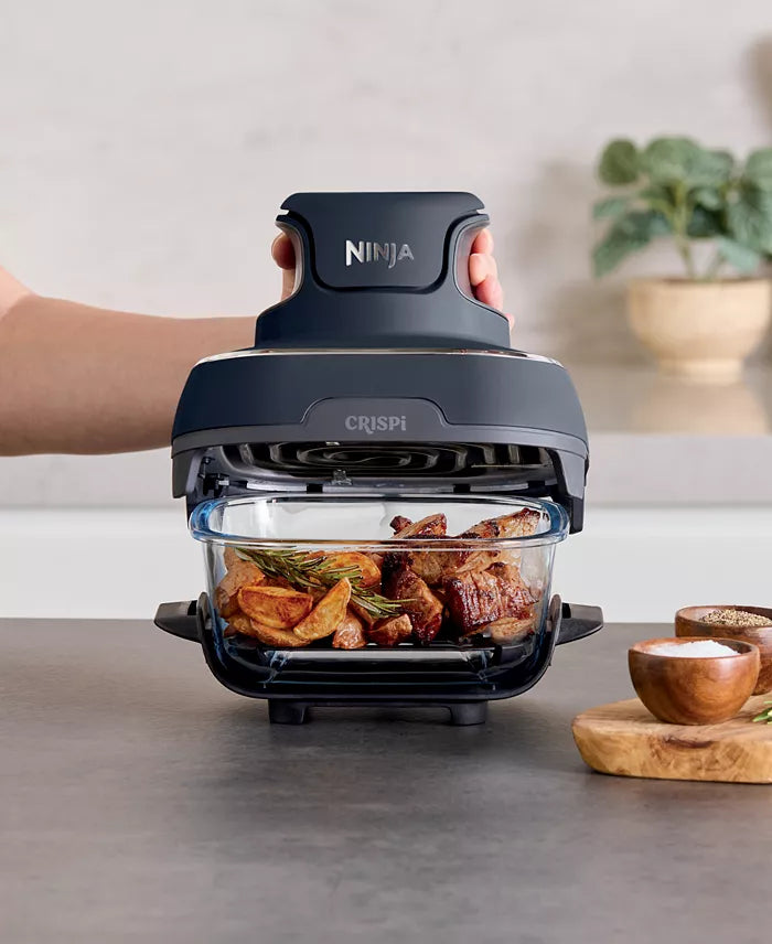 Ninja Crispi 4-in-1 Portable Glass Air Fryer Cooking System