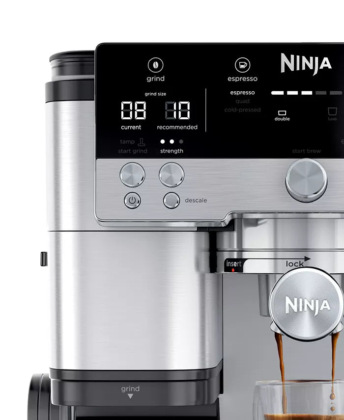 Ninja Luxe™ Café Premier Series 3-in-1 Espresso, Coffee and Cold Brew Machine, ES601