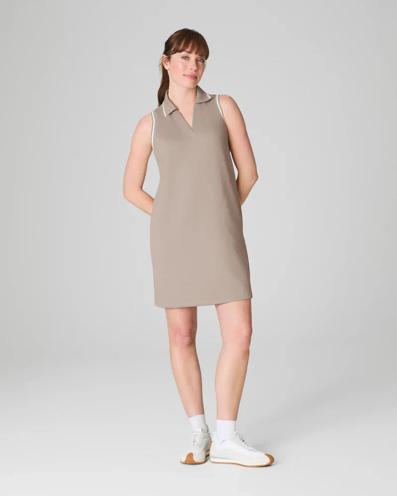 AirEssentials® Pique Polo Tank Dress