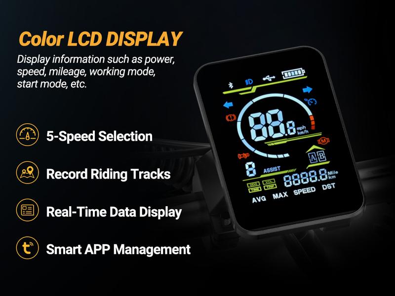 Electric Bike Peak Power 1500W