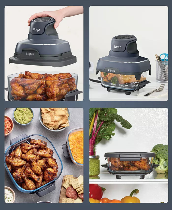 Ninja Crispi 4-in-1 Portable Glass Air Fryer Cooking System