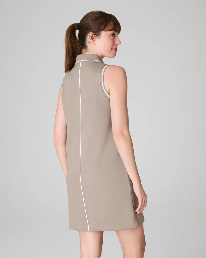 AirEssentials® Pique Polo Tank Dress
